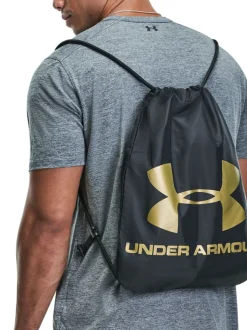 Under Armour Black White Ozsee Sackpack Bag
