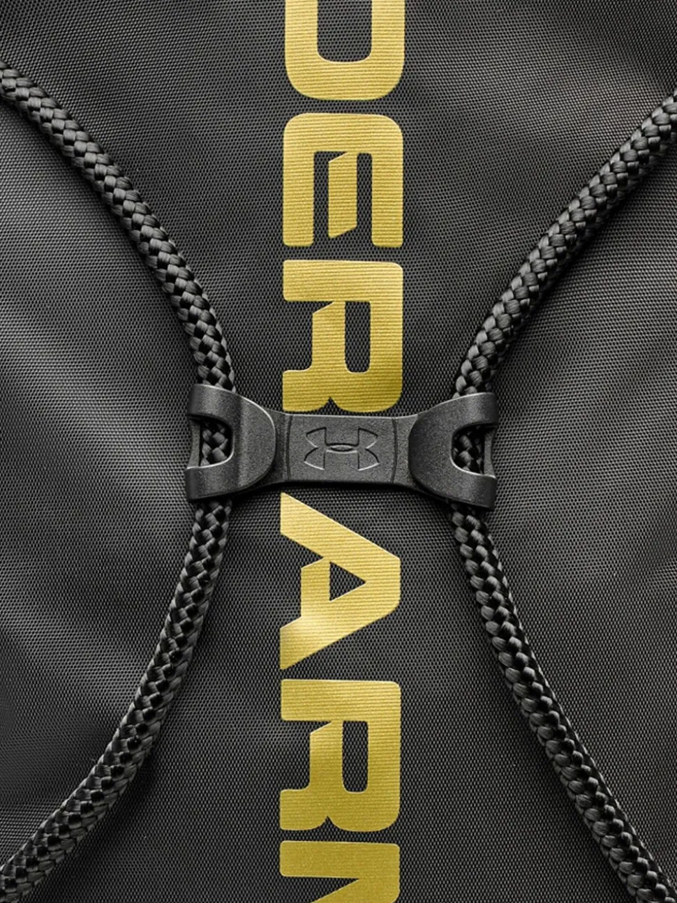 Under Armour Black White Ozsee Sackpack Bag