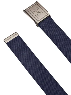 Under Armour Blue M Stretch Webbing Belt