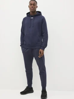 Under Armour Blue Rival Fleece Hoodie
