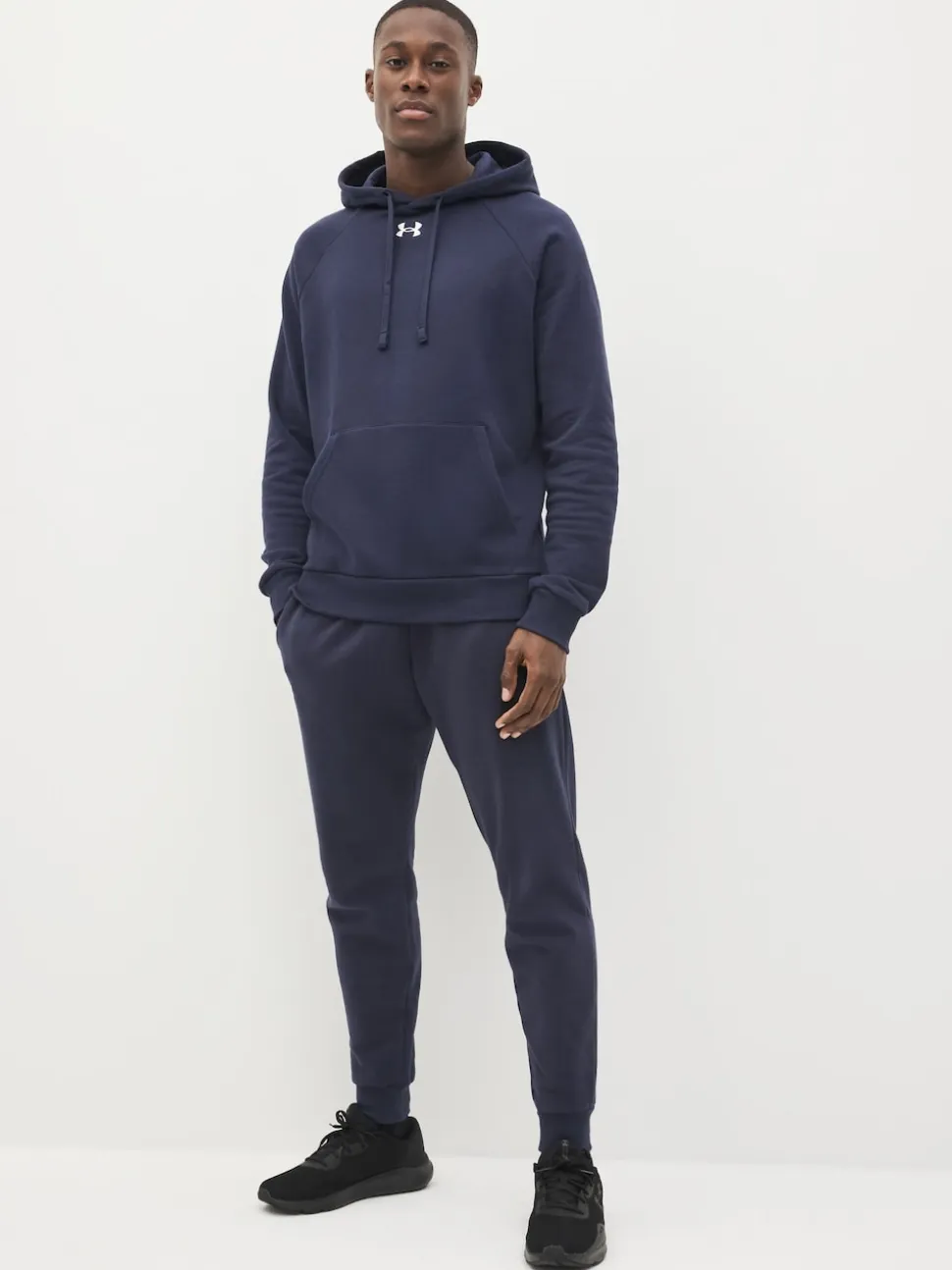 Under Armour Blue Rival Fleece Hoodie