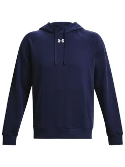 Under Armour Blue Rival Fleece Hoodie