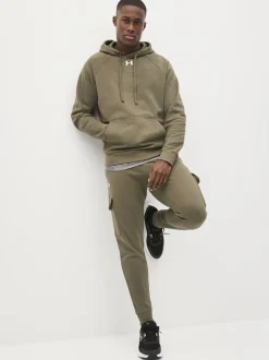 Under Armour Green Rival Fleece Cargo Jogger