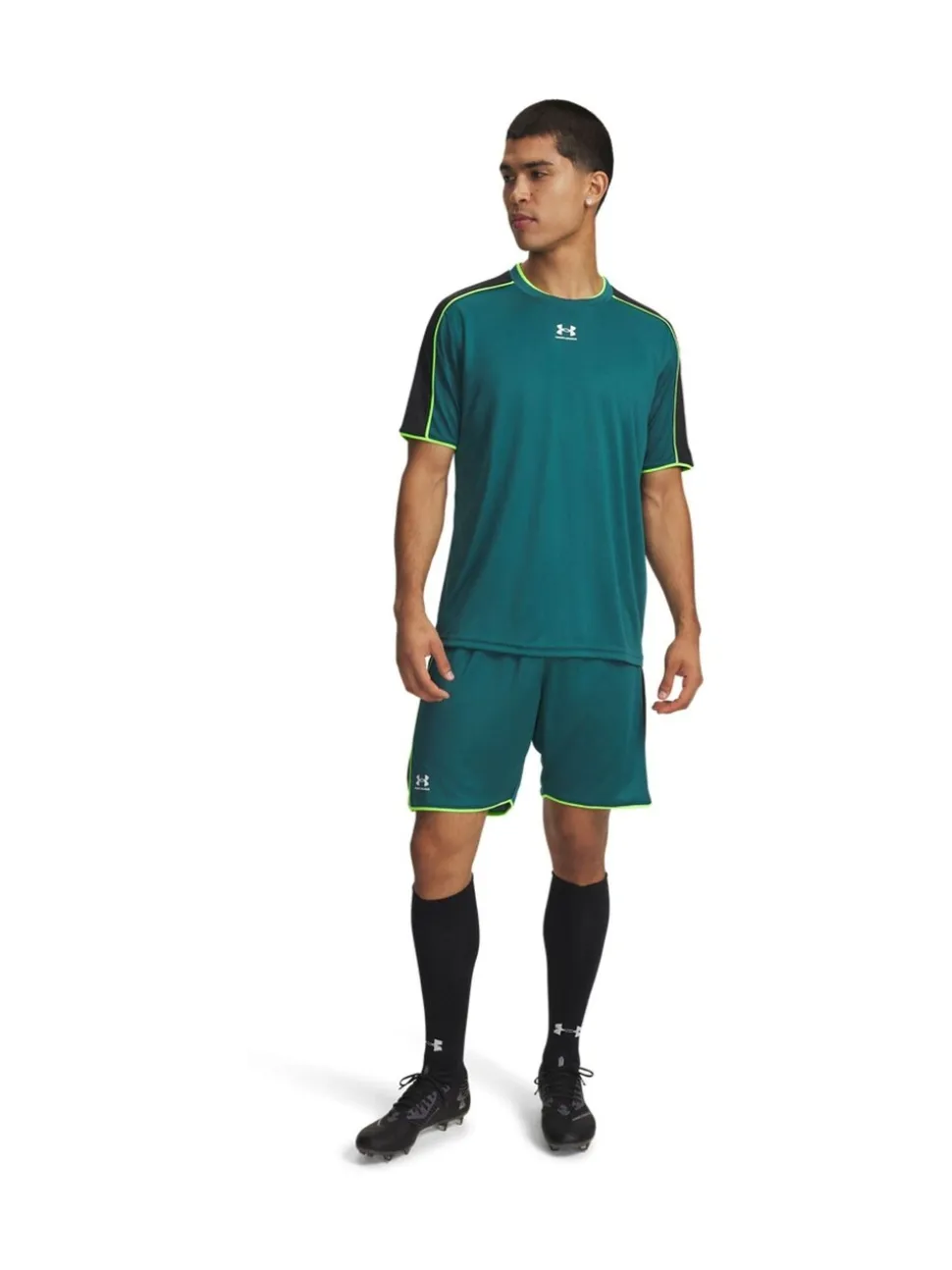 Under Armour Green UA M Challenger Train Shorts
