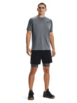 Under Armour Grey Heat Gear Long Shorts