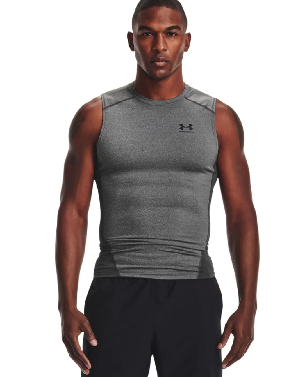 Under Armour Grey HeatGear Base Layer Vest