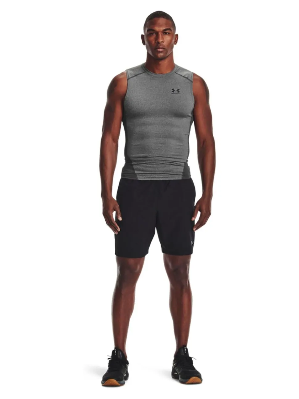 Under Armour Grey HeatGear Base Layer Vest
