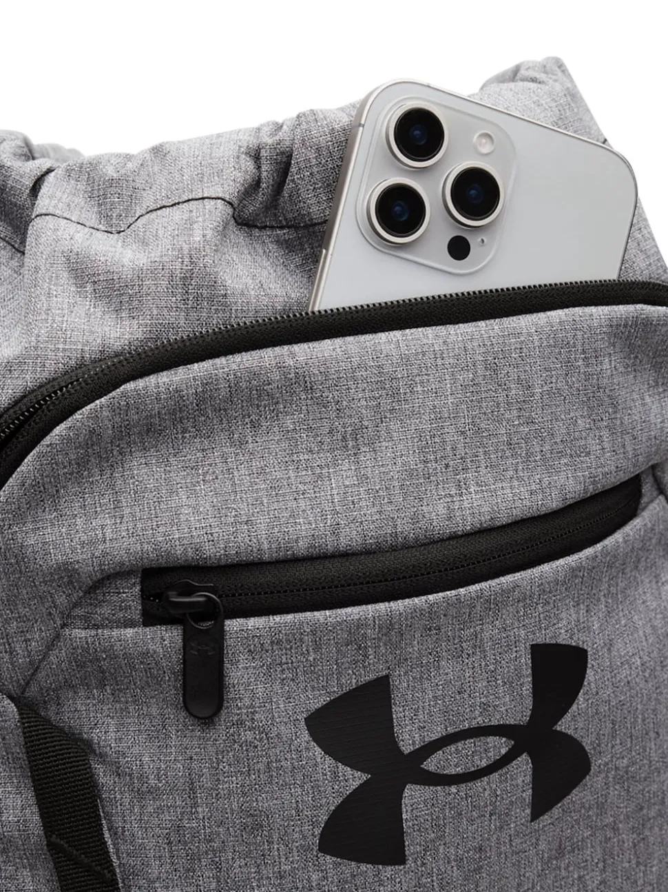 Under Armour Grey Hustle Sackpack Bag