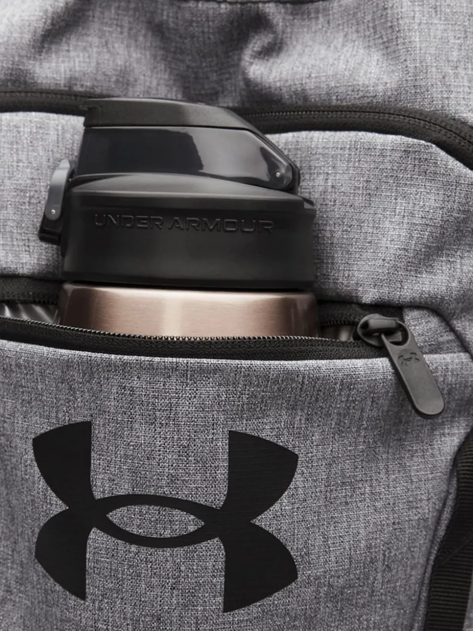 Under Armour Grey Hustle Sackpack Bag