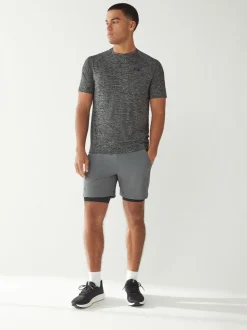 Under Armour Grey Marl Tech 2 T-Shirt