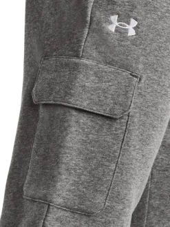 Under Armour Grey Rival Fleece Cargo Jogger