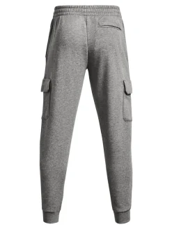 Under Armour Grey Rival Fleece Cargo Jogger