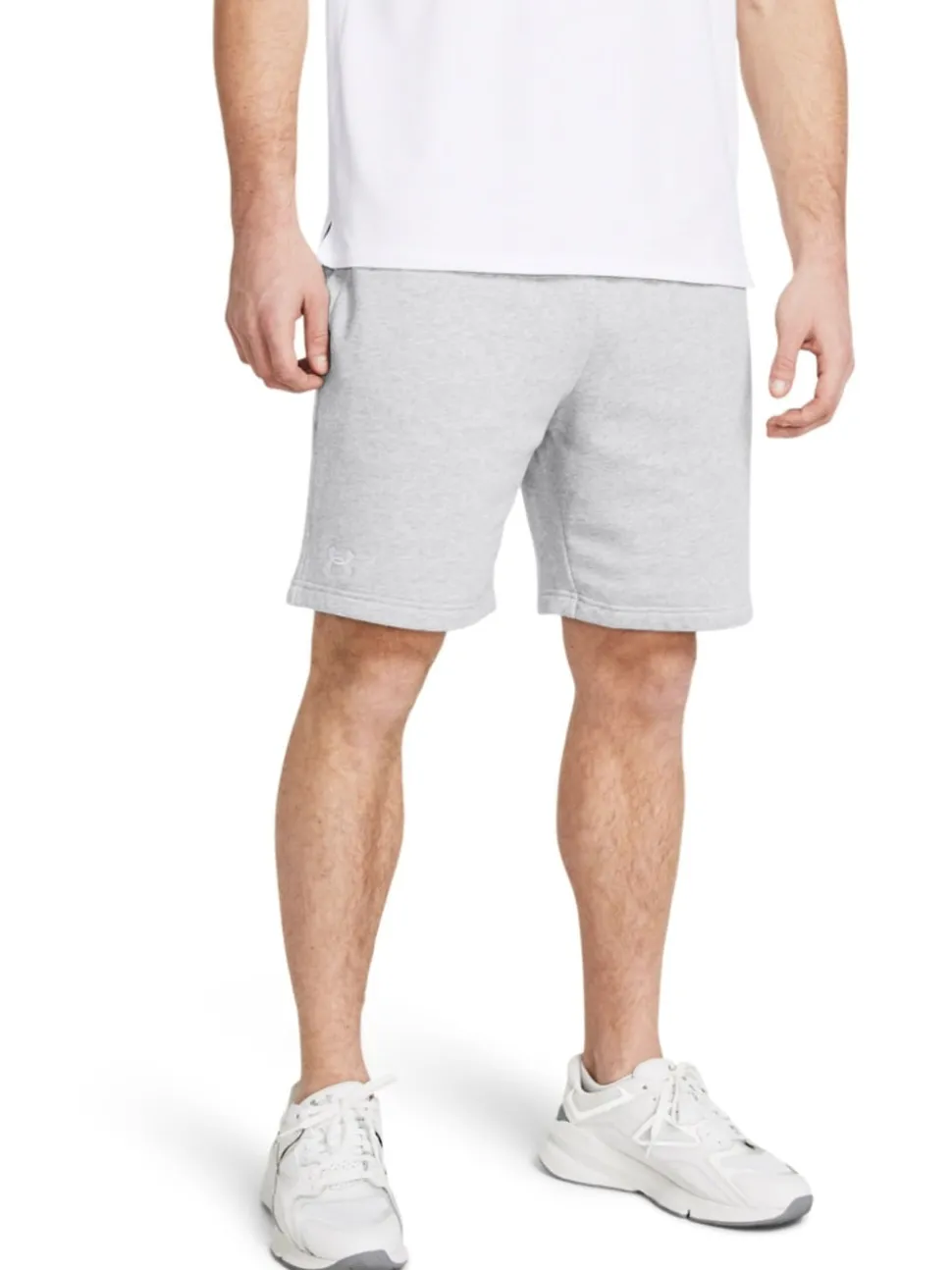 Under Armour Grey Rival Fleece Shorts