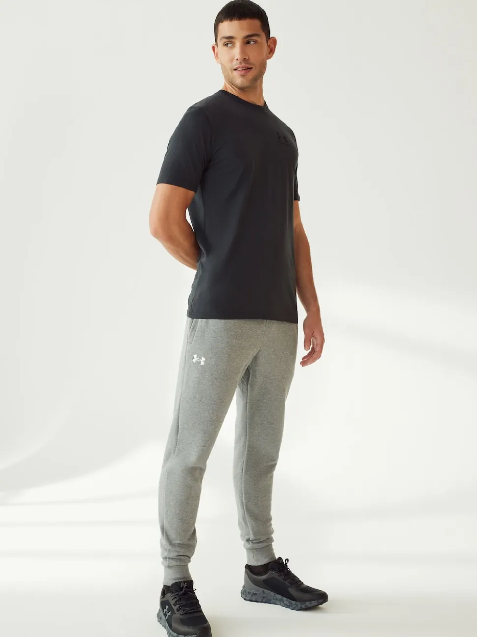 Under Armour Grey Rival Fleece Joggers