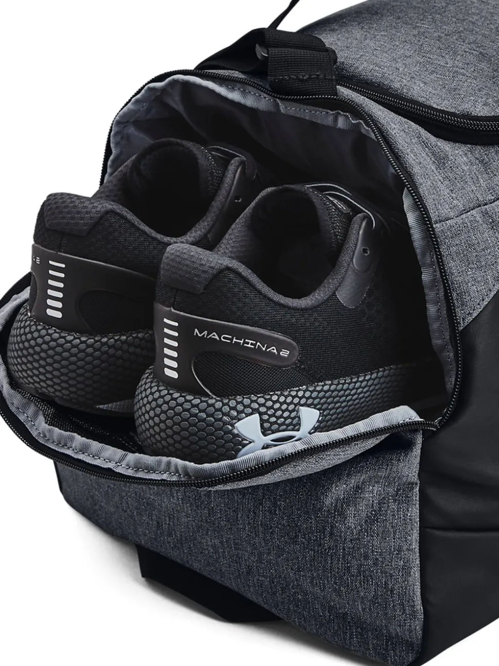 Under Armour Grey Undeniable 5.0 Small Duffle Bag