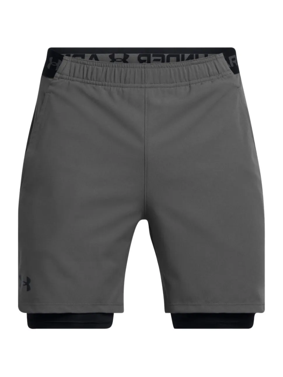 Under Armour Grey Vanish Woven 2-in-1 Shorts
