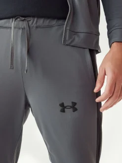 Under Armour Grey/Black Rival Knit Track Suit