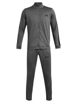 Under Armour Grey/Black Rival Knit Track Suit