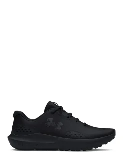 Under Armour Jet Black Surge 4 Trainers