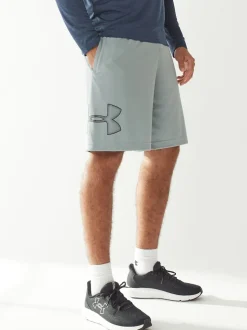 Under Armour Light Grey Tech Graphic Shorts