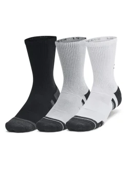Under Armour Light Grey Unisex UA Perf Tech 3 pack Crew
