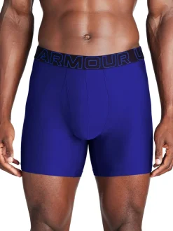 Under Armour Navy Blue Tech Solid Briefs 3 Pack