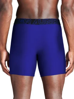Under Armour Navy Blue Tech Solid Briefs 3 Pack