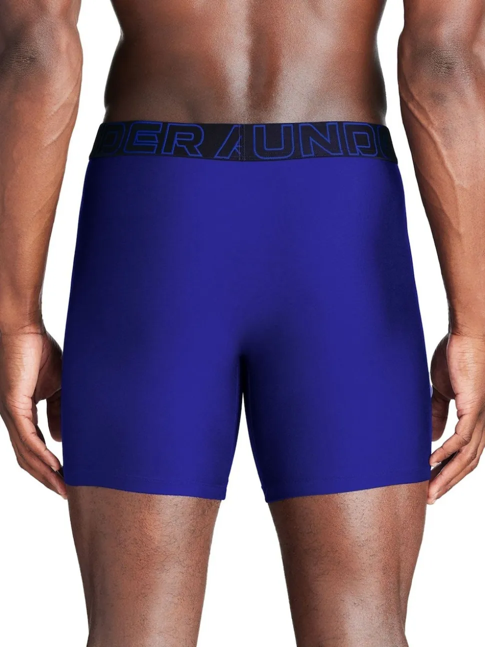 Under Armour Navy Blue Tech Solid Briefs 3 Pack