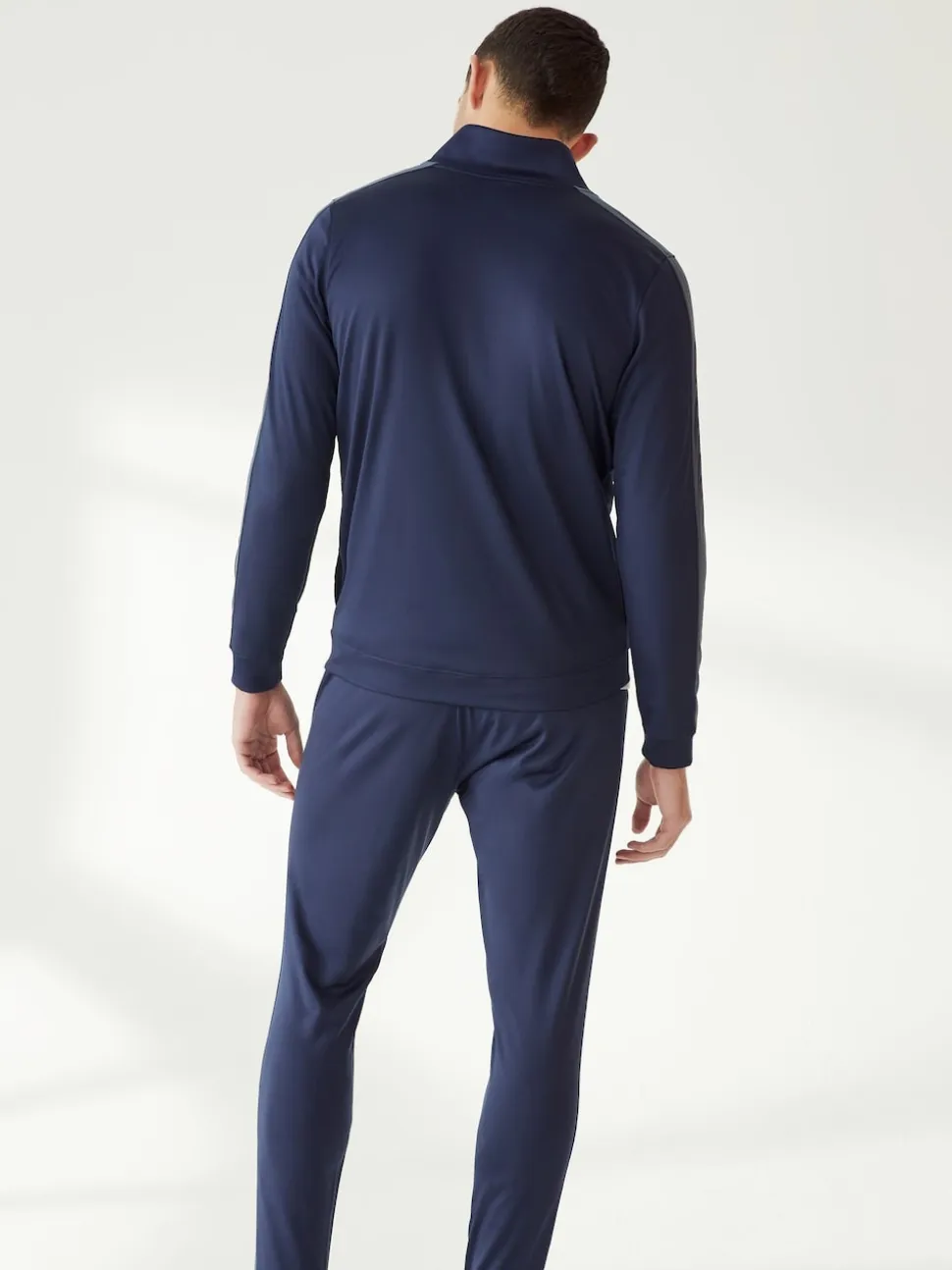 Under Armour Navy/Grey Rival Knit Track Suit