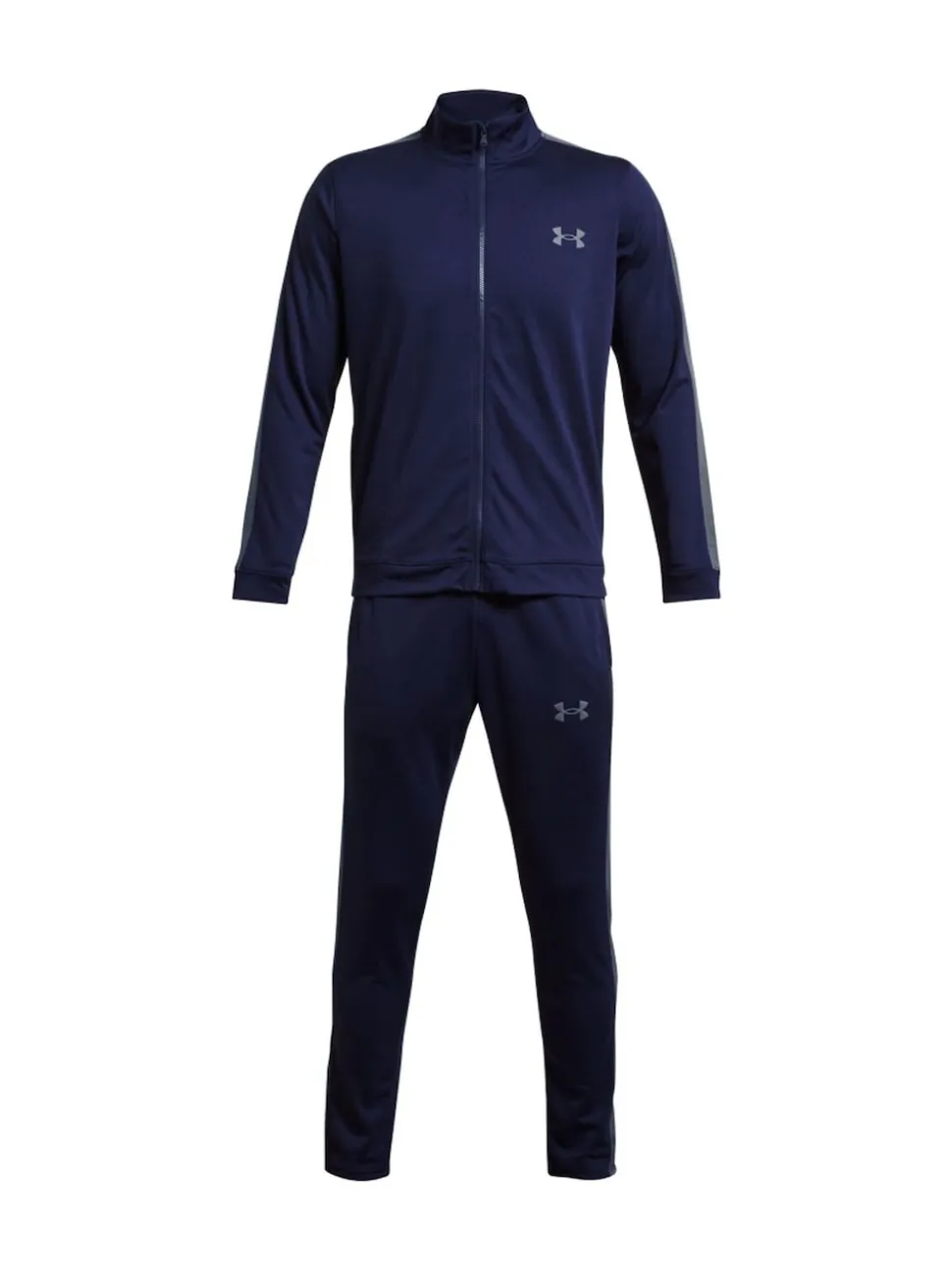 Under Armour Navy/Grey Rival Knit Track Suit