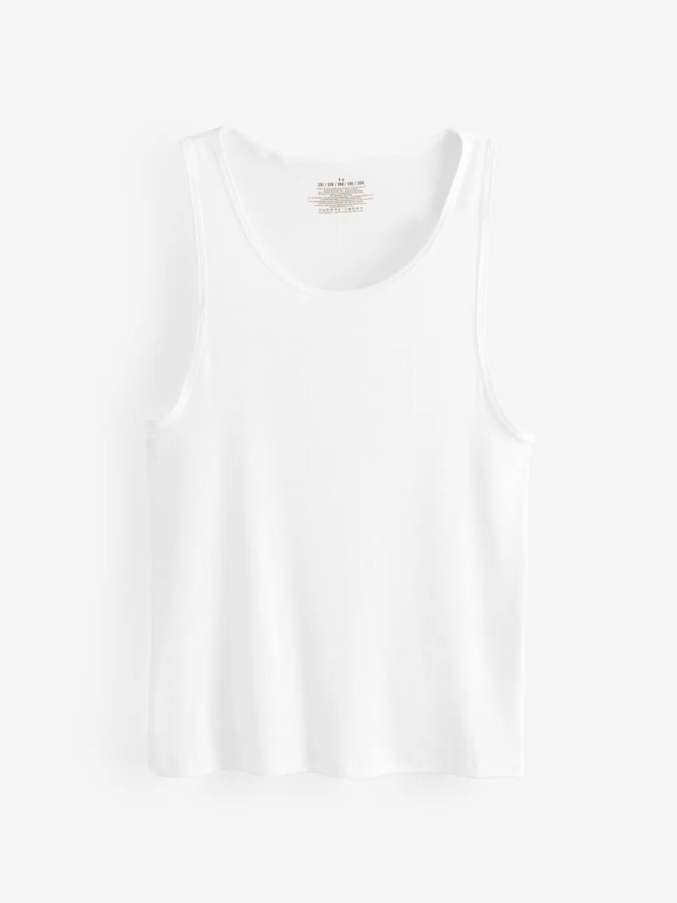 Under Armour White Performance Cotton Under Vests 2 Pack