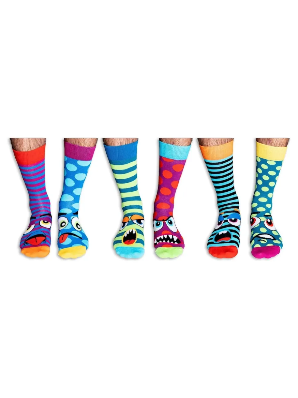 United Odd Socks 3 Pack Multi Grump Socks