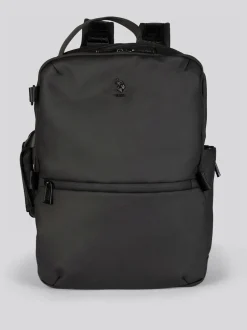 U.S. Polo Assn Black Mens Arrowhead Backpack