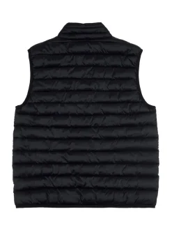 U.S. Polo Assn. Black Mens Bound Quilted Gilet