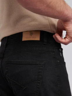 U.S. Polo Assn. Black Mens Classic Fit Jeans