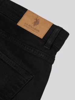 U.S. Polo Assn. Black Mens Classic Fit Jeans
