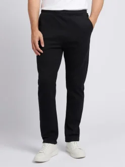U.S. Polo Assn. Black Mens Comfort Drawstring Smart Joggers
