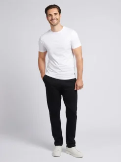 U.S. Polo Assn. Black Mens Comfort Drawstring Smart Joggers