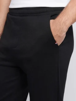 U.S. Polo Assn. Black Mens Comfort Drawstring Smart Joggers