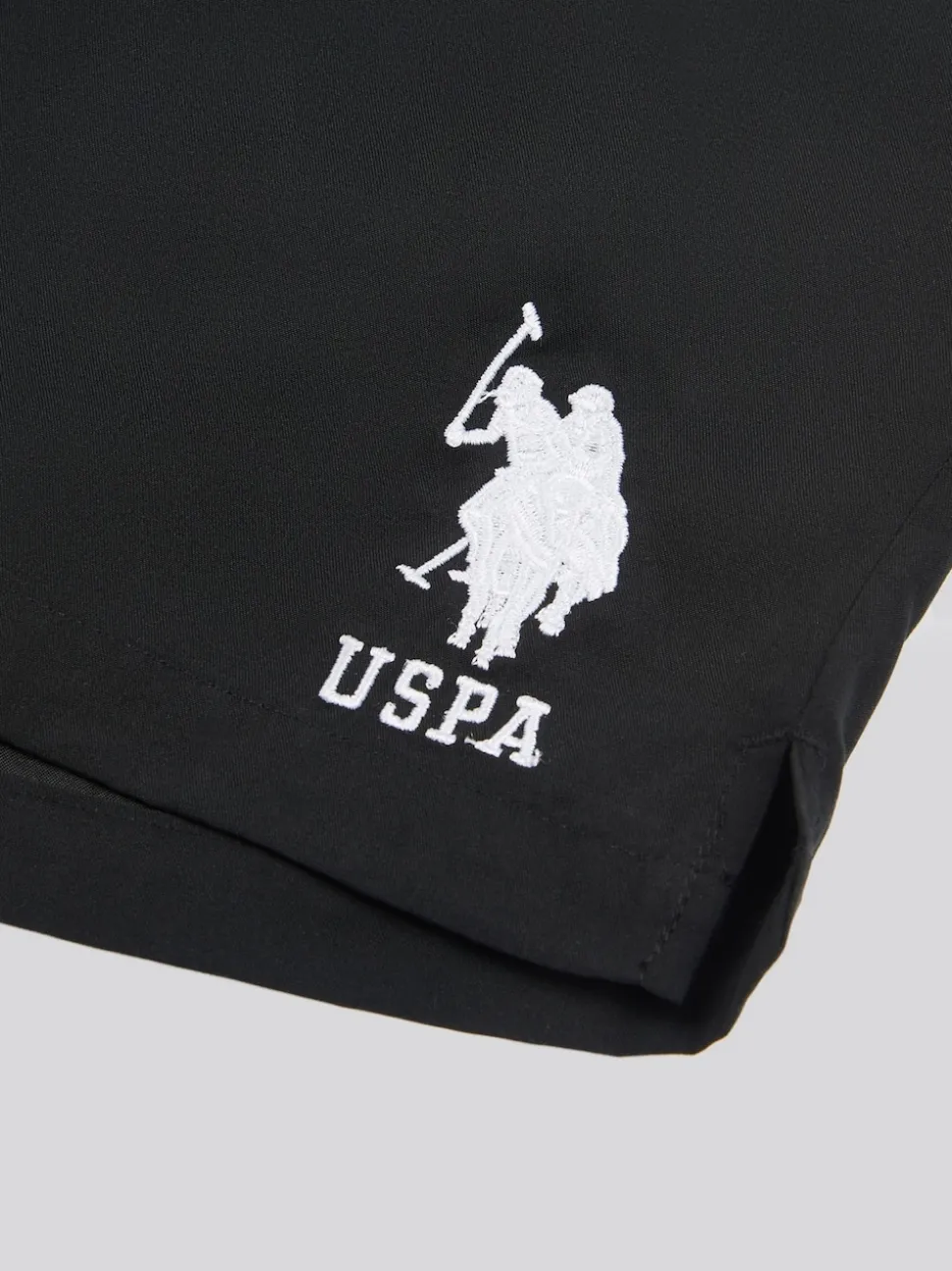 U.S. Polo Assn. Black Mens Player 3 Swim Shorts