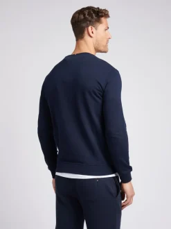 U.S. Polo Assn. Blue Classic Fit Mens Double Horsemen Sweatshirt