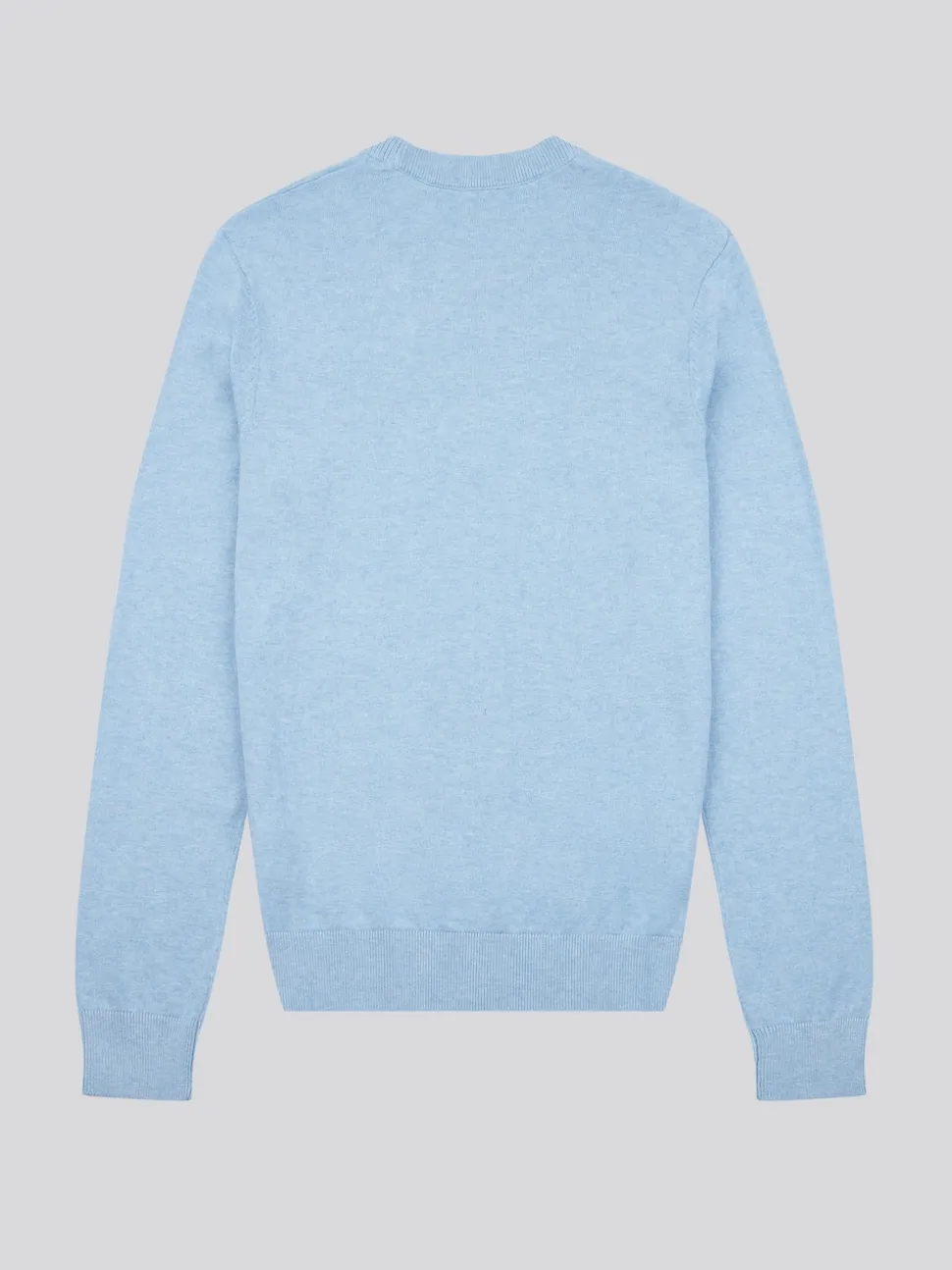 U.S. Polo Assn. Blue Mens Cotton Crew Neck Jumper