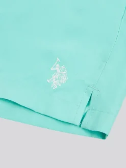U.S. Polo Assn. Blue Mens Core Swim Shorts