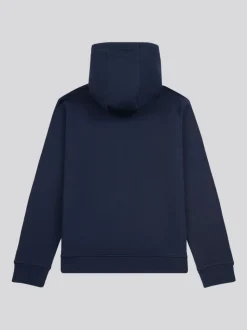 U.S. Polo Assn. Blue Mens Double Horsemen Loopback Hoodie
