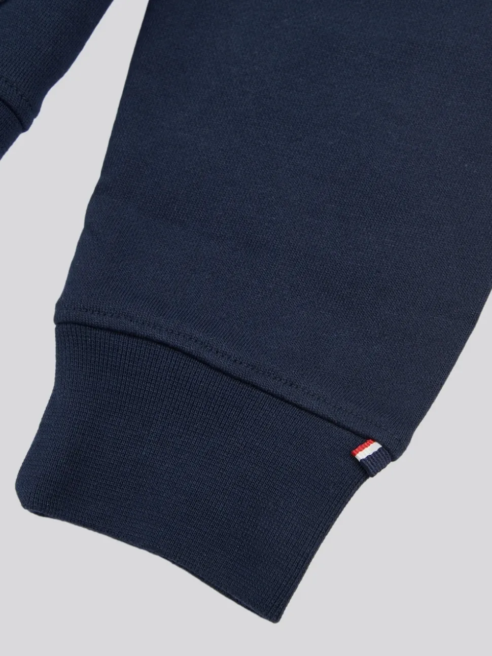 U.S. Polo Assn. Blue Mens Double Horsemen Loopback Hoodie