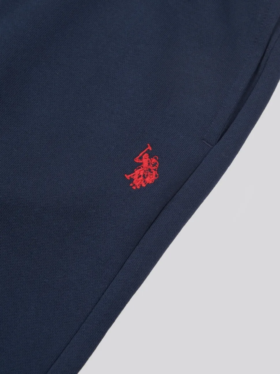 U.S. Polo Assn. Blue Mens Double Horsemen Loopback Joggers