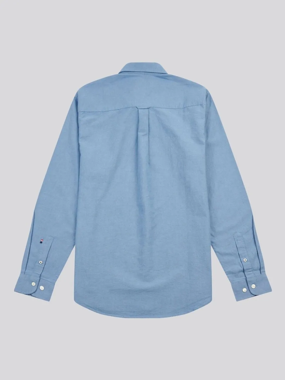 U.S. Polo Assn. Blue Mens Peached Oxford Shirt