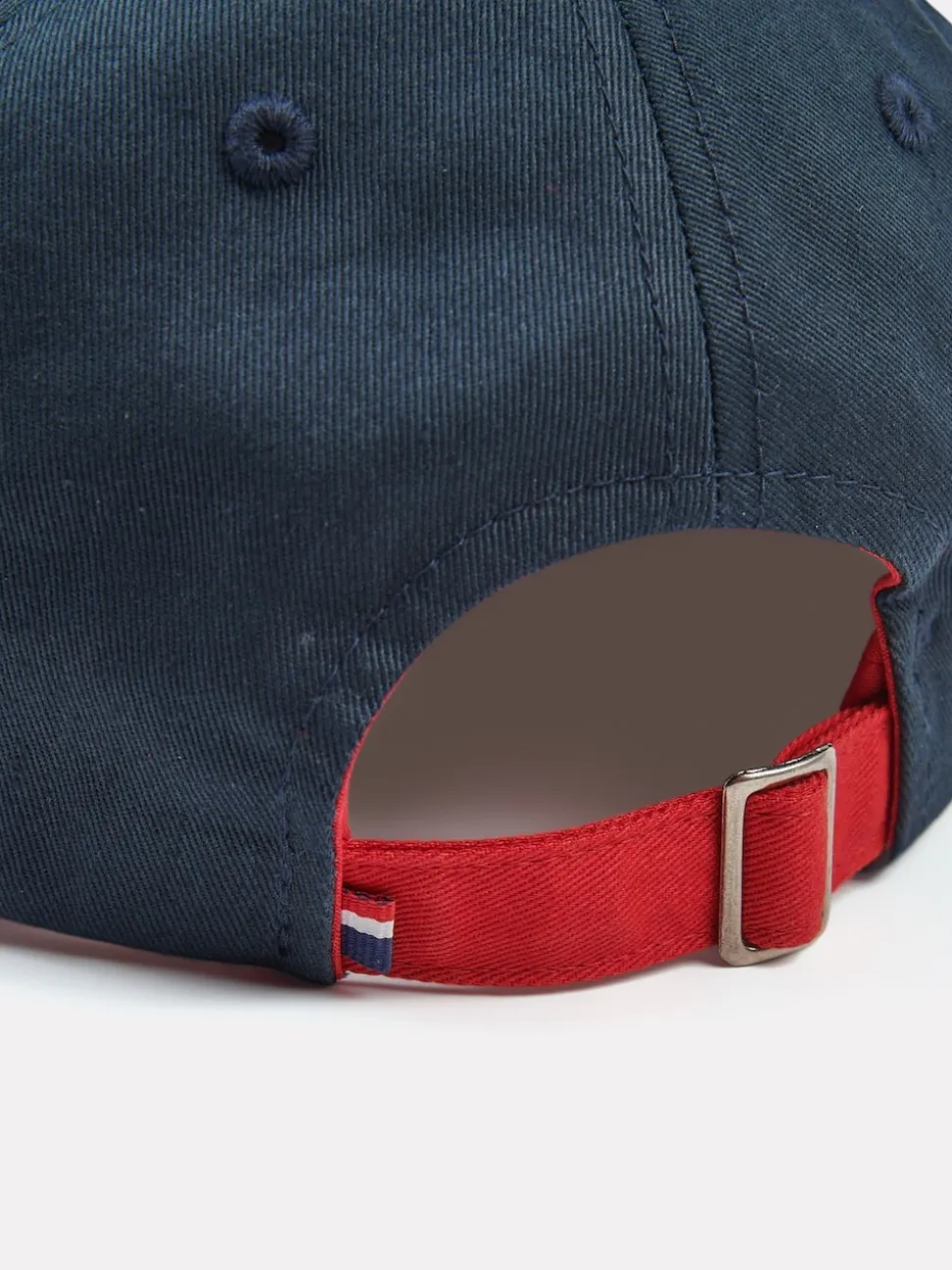 U.S. Polo Assn. Blue Mens Player 3 Baseball 100% Cotton Cap
