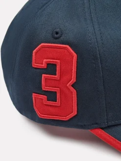 U.S. Polo Assn. Blue Mens Player 3 Baseball 100% Cotton Cap