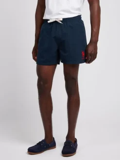 U.S. Polo Assn. Blue Mens Player 3 Swim Shorts